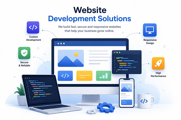 Website Development Solutions in Pune Pimpri Chinchwad for fast, secure and responsive websites