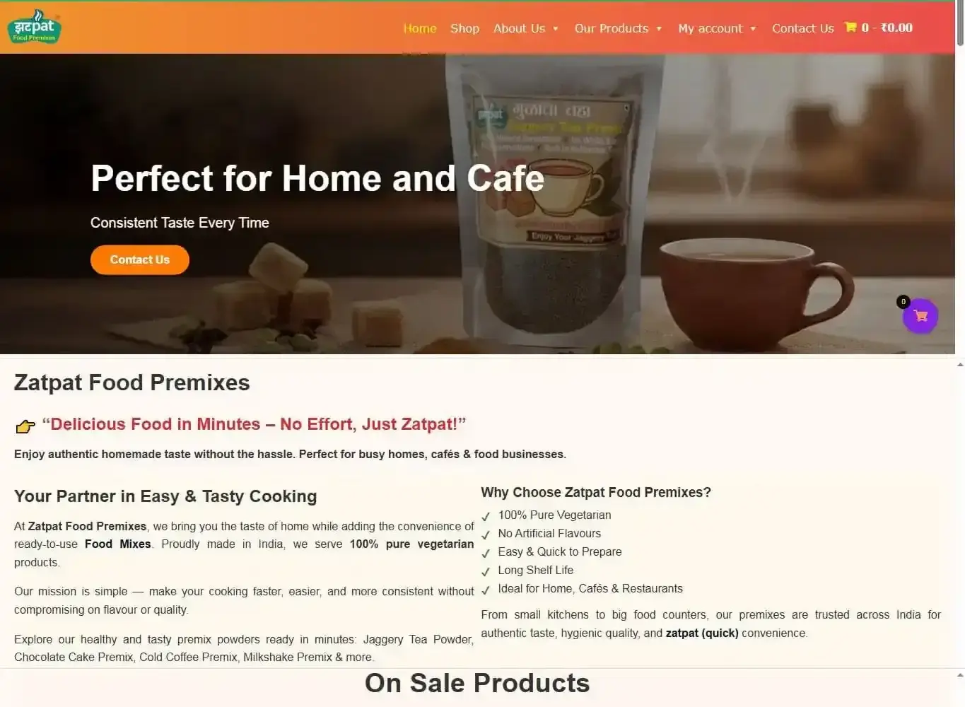 eCommerce Website